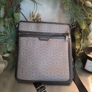 Beanpole Black and Gray Crossbody Bag